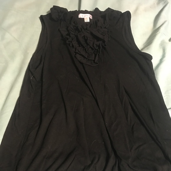 Classy black tank top - Picture 2 of 3